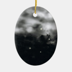 Fält av Fireflies Julgransprydnad Keramik