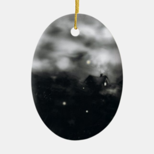 Fält av Fireflies Julgransprydnad Keramik (Framsidan)