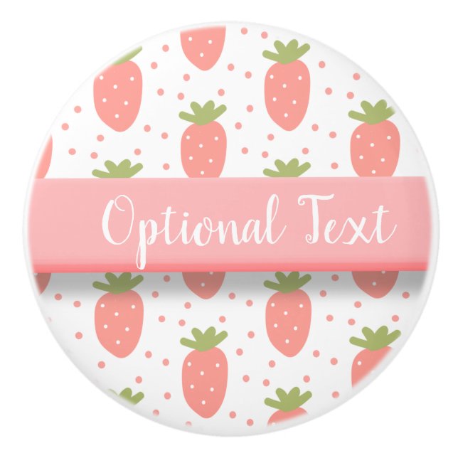 Fält av jordgubbar knopp (Framsidan)