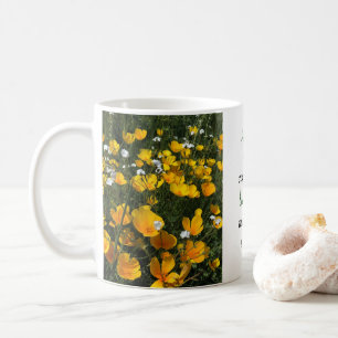 Fält av muggen för vallmobibelVerse Kaffemugg