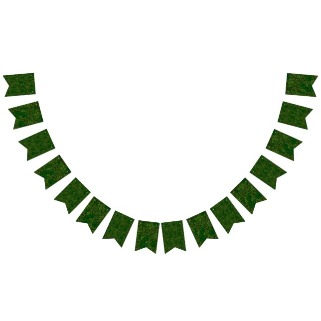Fält av Shamrocks Digital konst Mönster St Patrick Vimplar (Alla)