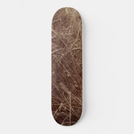 Fält av vete (av Eugène Atget) Mini Skateboard Bräda 18,5 Cm