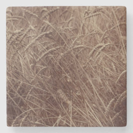 Fält av vete (av Eugène Atget) Stenunderlägg