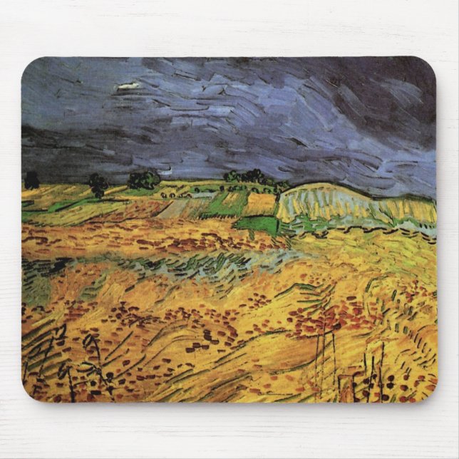 Fält av Vincent van Gogh Musmatta (Framsidan)