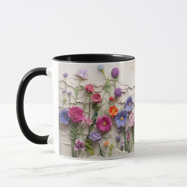 Fält av Wildblommor 3D Mugg (Vänster)