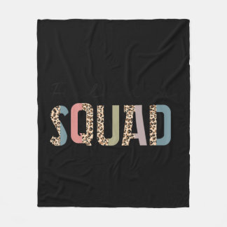 Fält Dag 2022 Fält Squad Kids Boys Girls Student Fleecefilt