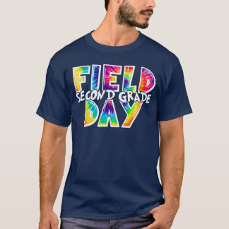 Fält Dag Andra Klass Rolig Dag Sista Skoldagen T Shirt