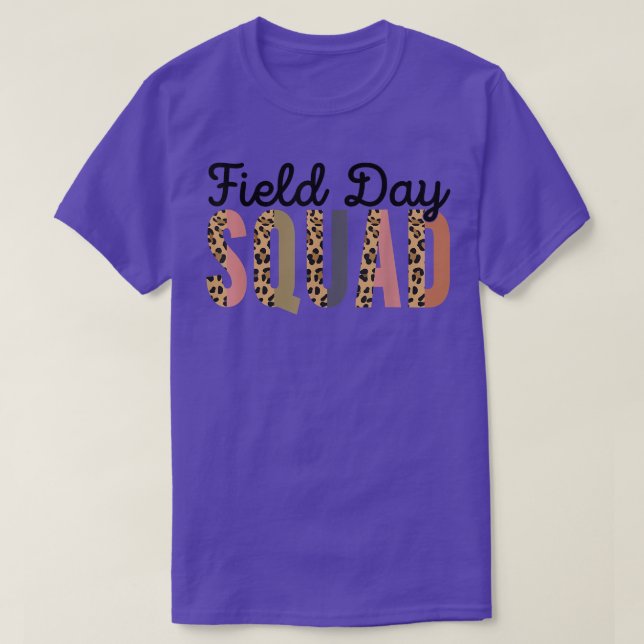 Fält Dag Squad 2022 Fält Squad Kids Studenter Tea T Shirt (Design framsida)