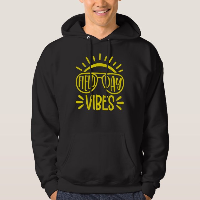 Fält Dag Vibes för lärare i Kids Fält Dagen 2022 Hoodie (Framsida)