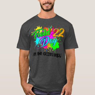 Fält-dagen 2022: Låt spelen börja med barn, pojkar T Shirt
