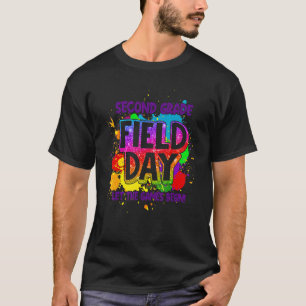 Fält-dagen andra Klass, låt spelen börja med Kids T Shirt