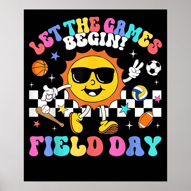 Fält-dagen: början på lärarbarnen poster (Framsidan)