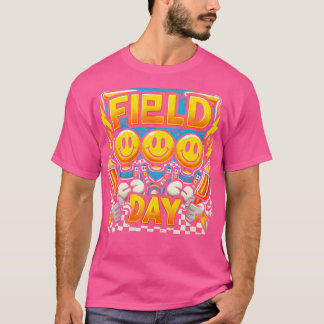 Fält-dagen Fält-dagen 2024 checkad speldag - slut  T Shirt