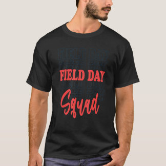 Fält Dags Trupp Lärare Elev Cool Sista Skoldagen T Shirt