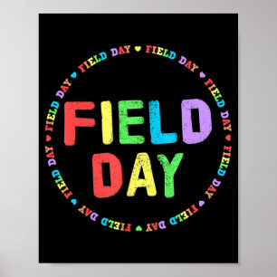 Fält Day Physical Education Gym Teacher P.E 60 Poster