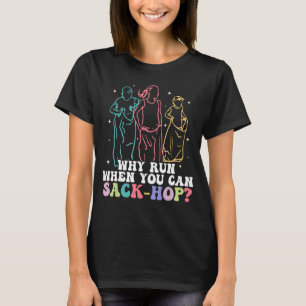 Fält Day School Game Kids Potato Sack Tävling Fält T Shirt
