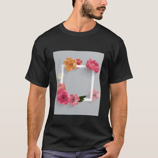 Fält för Blommar T Shirt (Framsida)