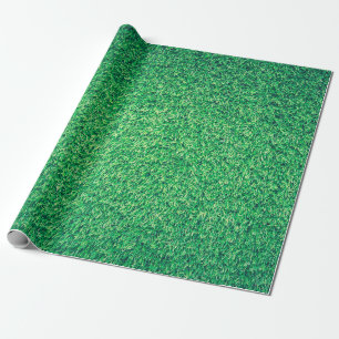 Fält, grönt gräsmatta struktur presentpapper