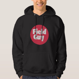 Fält Guy Print Novelty Hoodie