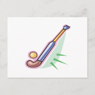 Fält Hockey 3 Vykort