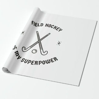 Fält hockey är min supermakt presentpapper