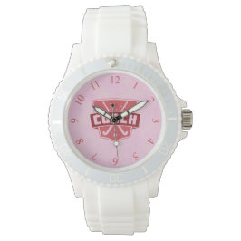 Fält Hockey Coach Shield Watch Armbandsur
