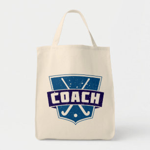 Fält Hockey Coach Tote Bag Tygkasse