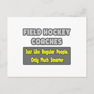 Fält Hockey Coacher ... Smartare Vykort