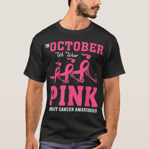 Fält Hockey for Girls Breast Cancer Awareness Pin T Shirt
