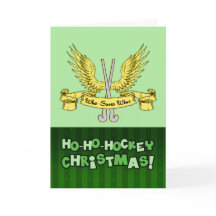 Fält Hockey Goalie-julkort