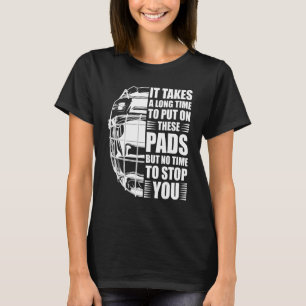 Fält Hockey Goalie Quote Fält Hockey Goal Keepe T Shirt