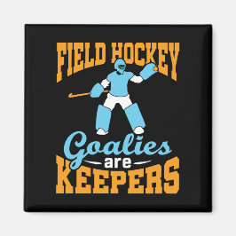 Fält Hockey Goalies är djurhållare Magnet