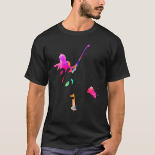 Fält Hockey Hockey Hair bryr sig inte T Shirt