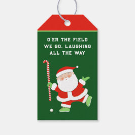 Fält Hockey Juletiketter Presentetikett