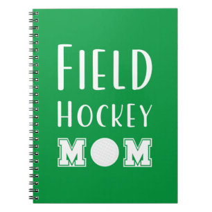 Fält Hockey Mamma Anteckningsbok