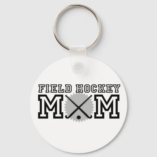 Fält Hockey Mamma Nyckelring (Framsida)