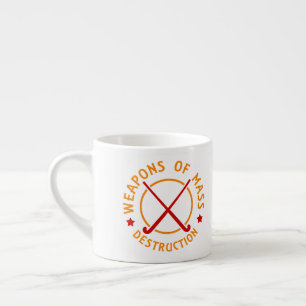 Fält Hockey-massförstörelsevapen Espressomugg