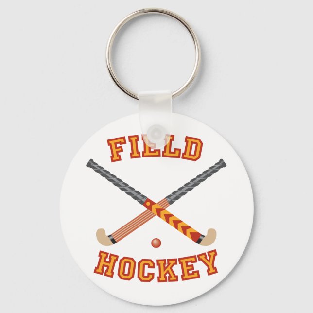 Fält Hockey Nyckelring (Framsida)