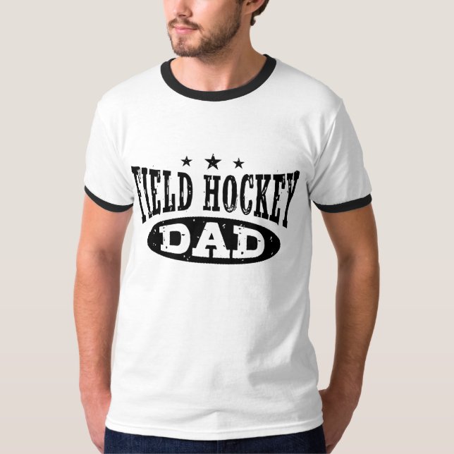 Fält Hockey Pappa Tee (Framsida)