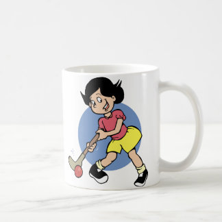 Fält Hockey Player Kaffemugg