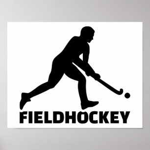 Fält hockey poster