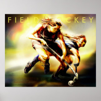 Fält Hockey poster