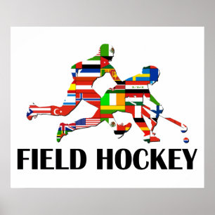 Fält Hockey Poster