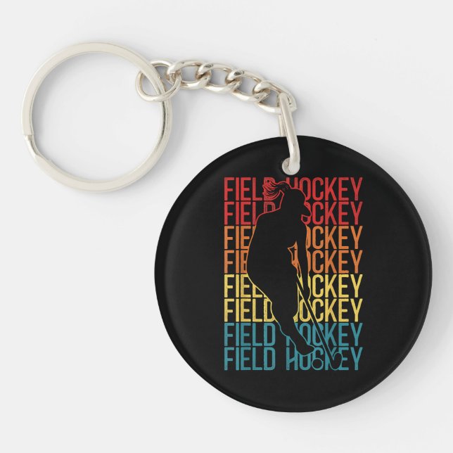Fält Hockey Retro Vintage Fält Hockey (Framsidan)