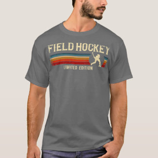 Fält Hockey Retro Vintage Fält Hockey Begränsad Ed T Shirt