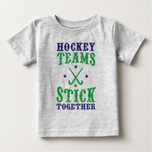 Fält Hockey Teams Stick samman Tröja