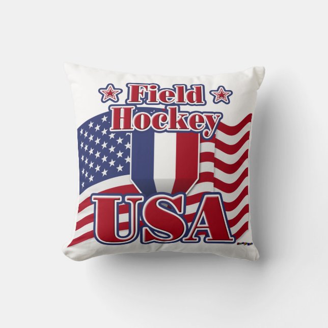 Fält Hockey USA Kudde (Framsida)