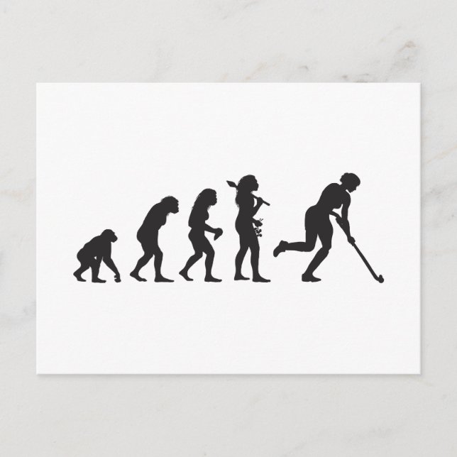 Fält Hockey Vykort (Framsida)