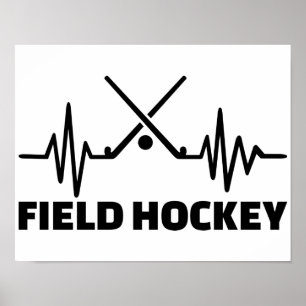 Fält hockeyfrekvens poster