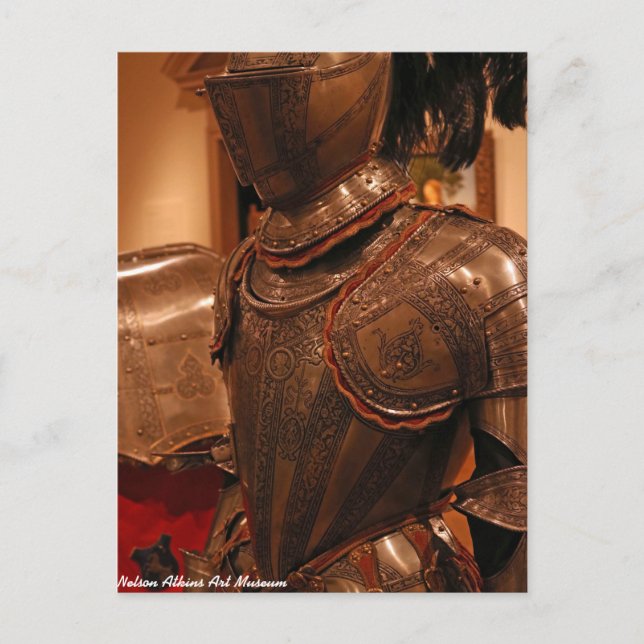 ’Fält Horseman Armor’ Vykort (Framsida)